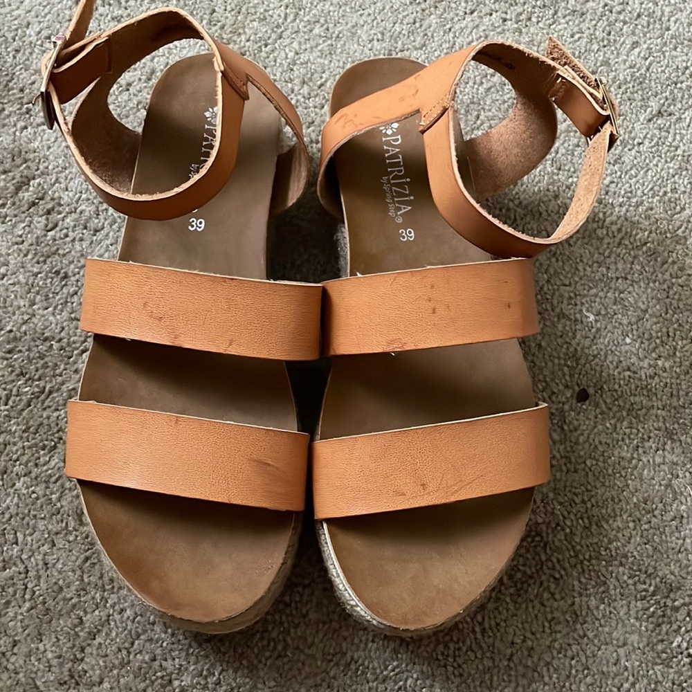 Very comfortable platform espadrille